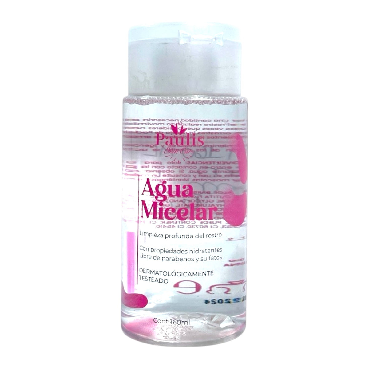 AGUA MICELAR 160ML PAULIS