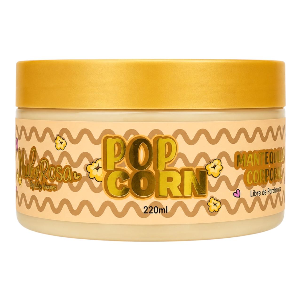 MANTEQUILLA CORPORAL POP CORN 220ML NUBE ROSA
