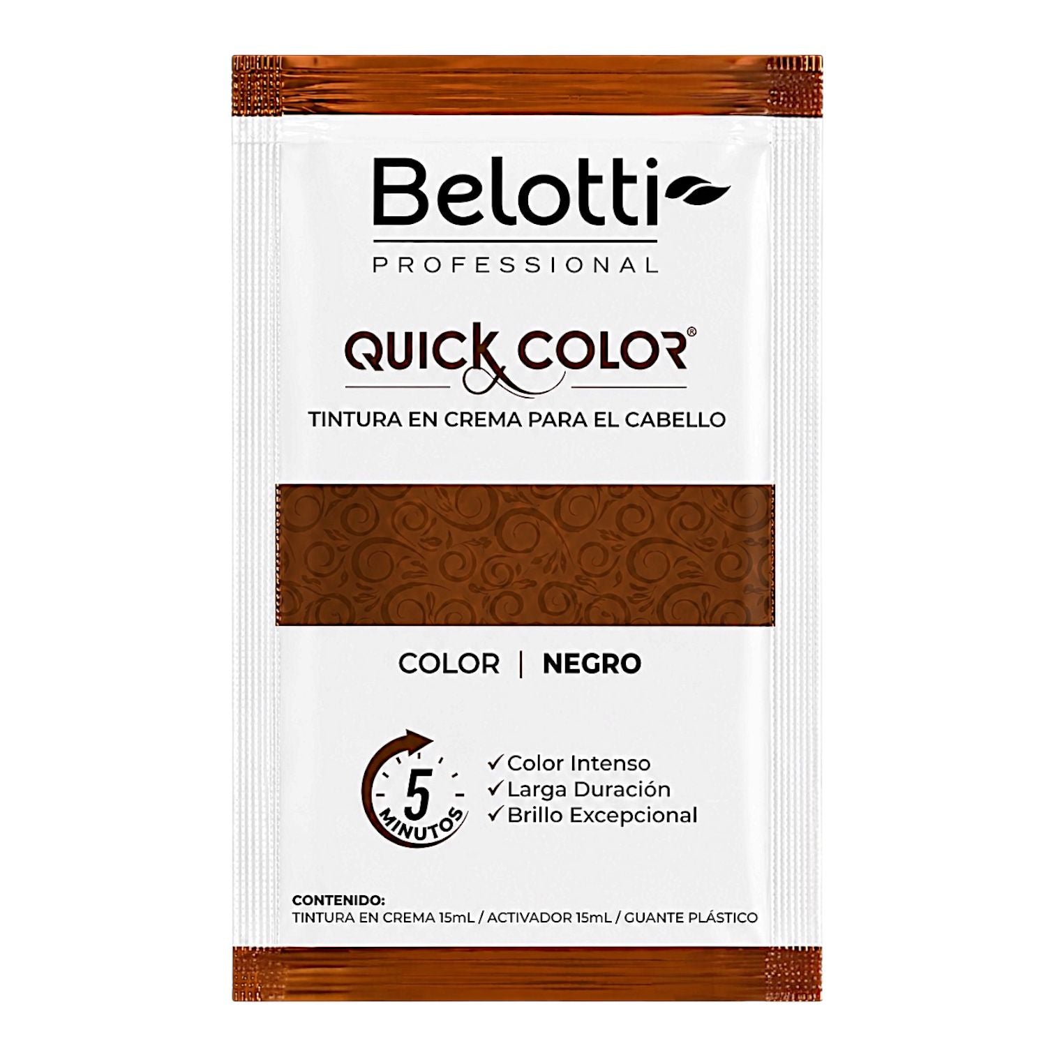 TINTE EN CREMA 5MIN QUICK COLOR NEGRO BELOTTI