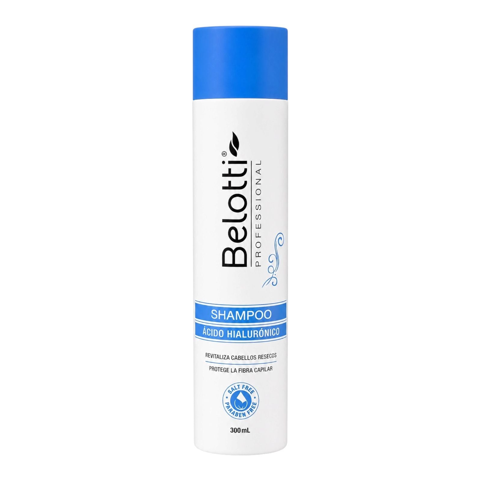 SHAMPOO ACIDO HIALURONICO TAPA AZUL OSCURO 300ML BELOTTI