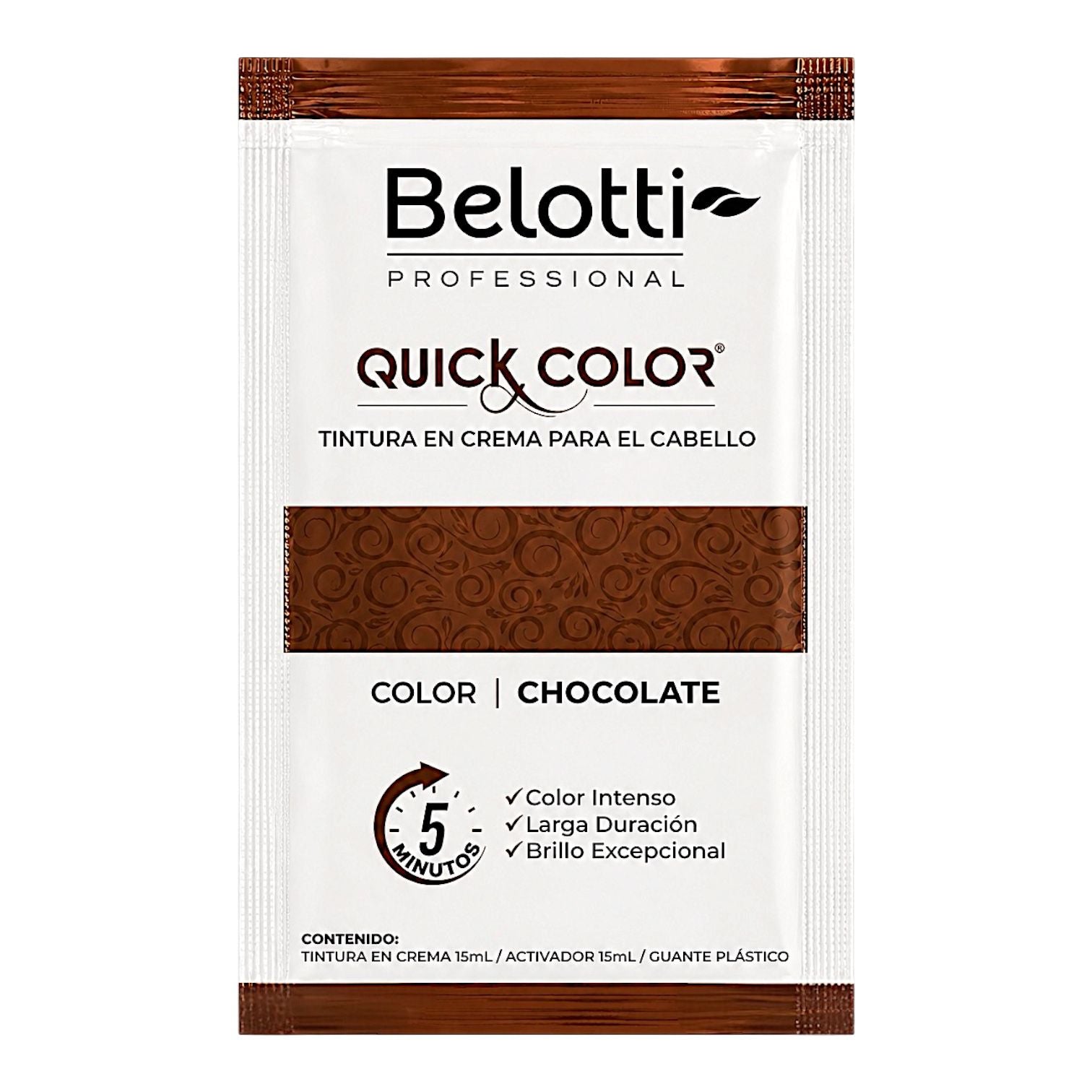 TINTE EN CREMA 5MIN QUICK COLOR CHOCOLATE  BELOTTI