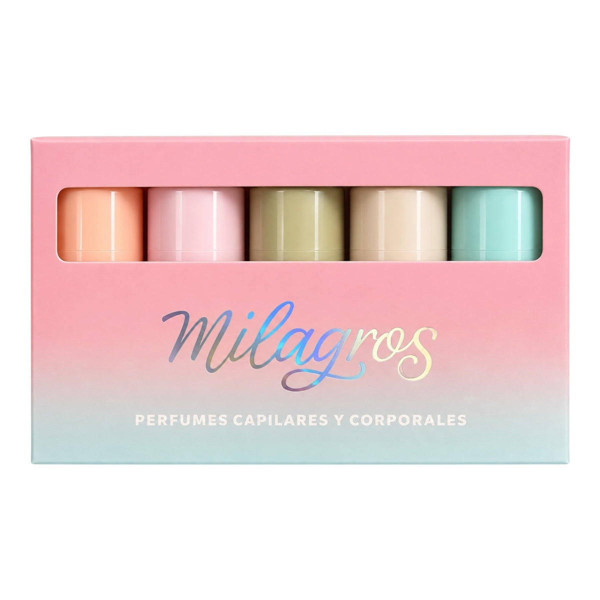 SET X5 MINI PERFUMES CAPILAR Y CORPORAL MILAGROS
