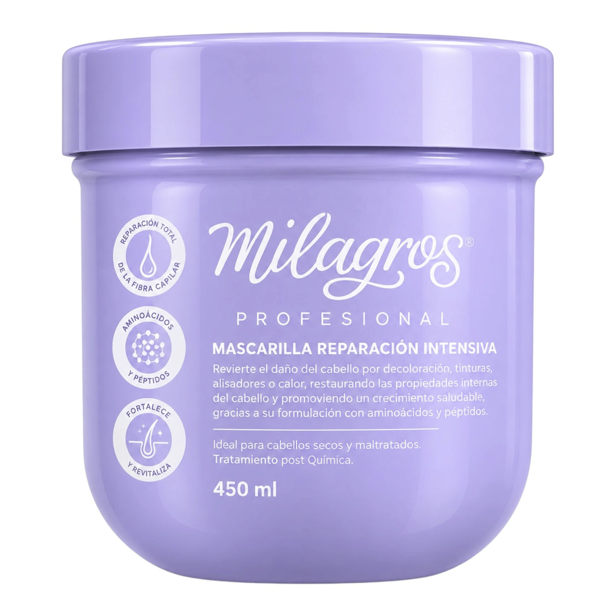 MASCARILLA REPARACION INTENSIVA PROFESSIONAL 450ML MILAGROS