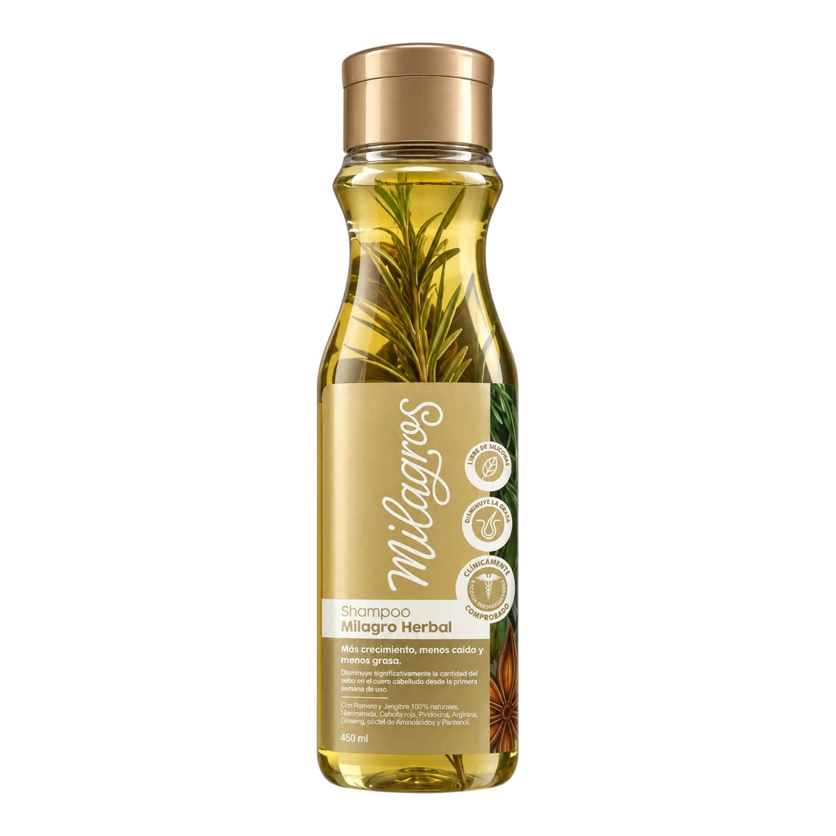 SHAMPOO MILAGRO HERBAL 450ML MILAGROS