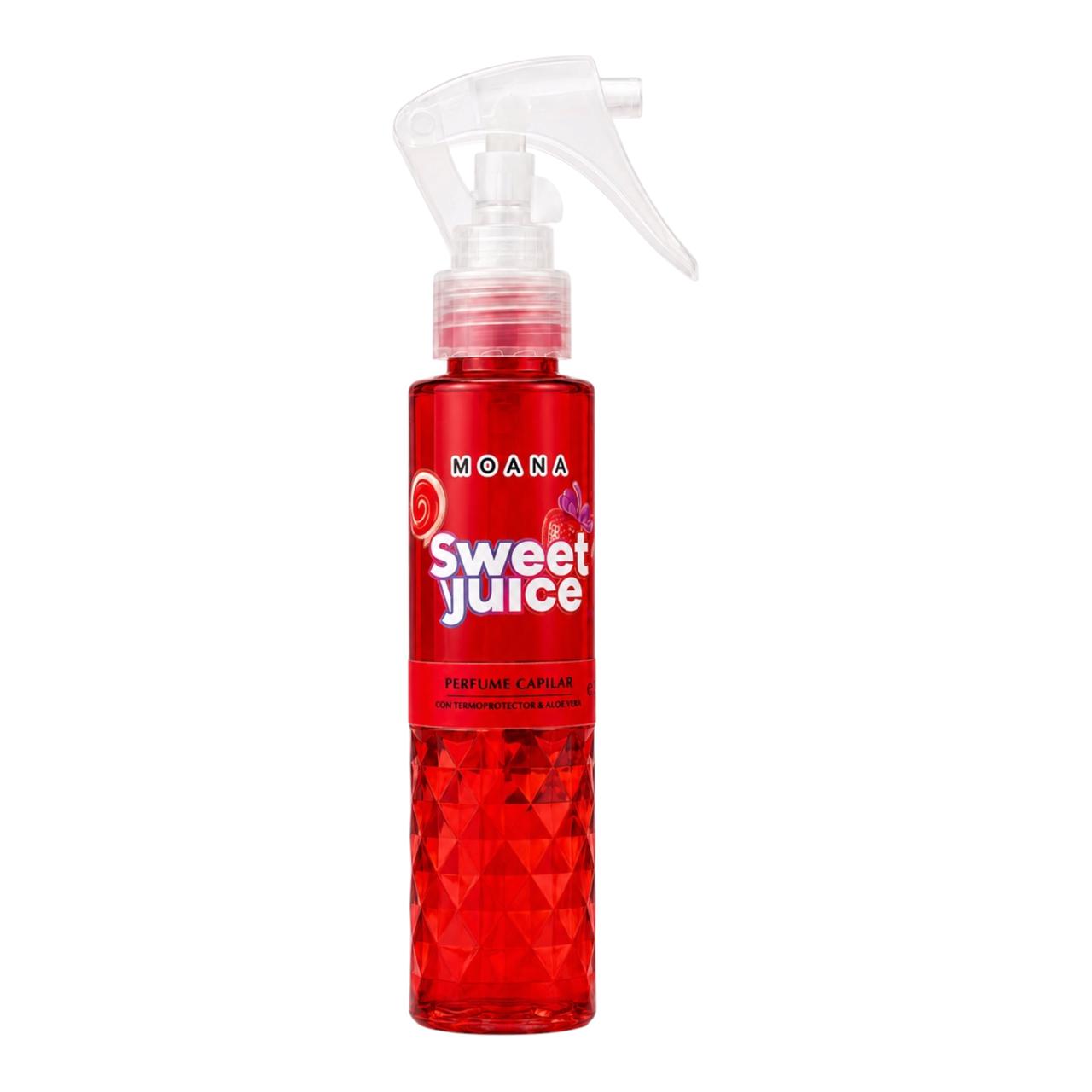 PERFUME CAPILAR CON TERMOPROTECTOR SWEET JUICE 95ML MOANA