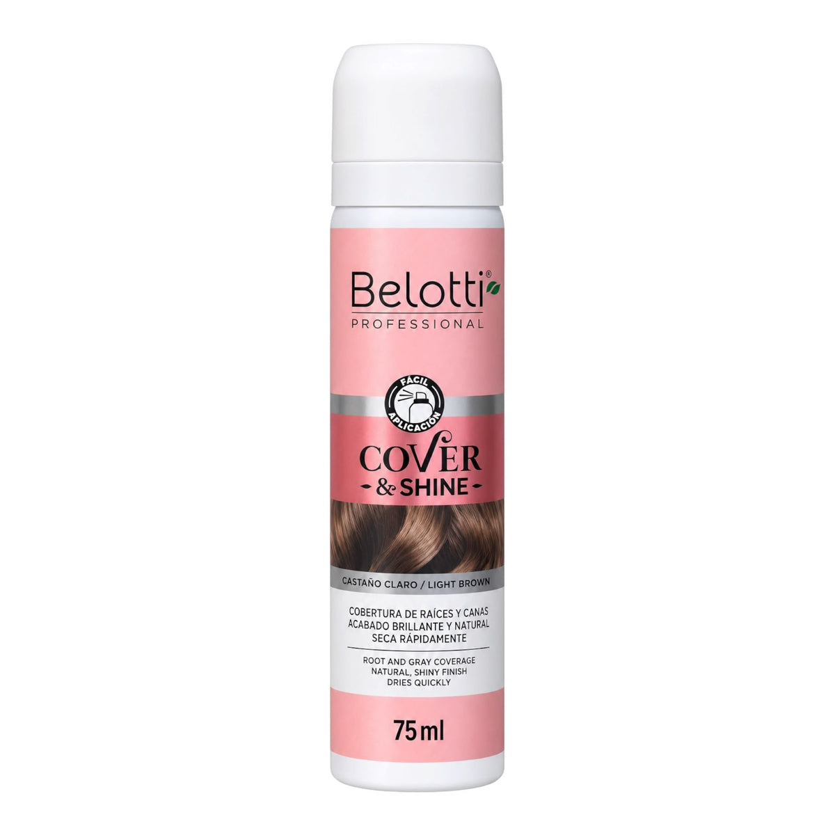 COVER SHINE TONO CASTAÑO CLARO 75ML BELOTTI