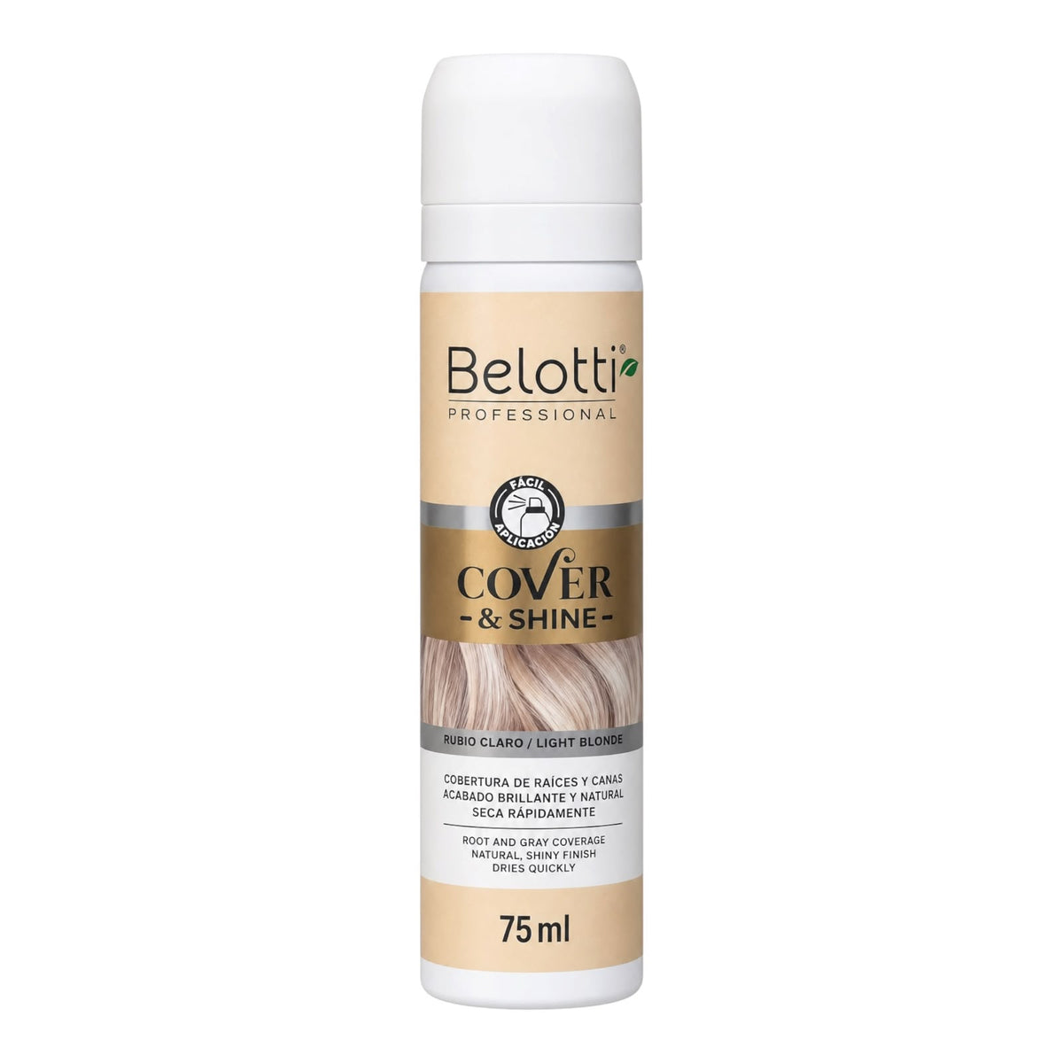 COVER SHINE TONO RUBIO CLARO 75ML BELOTTI