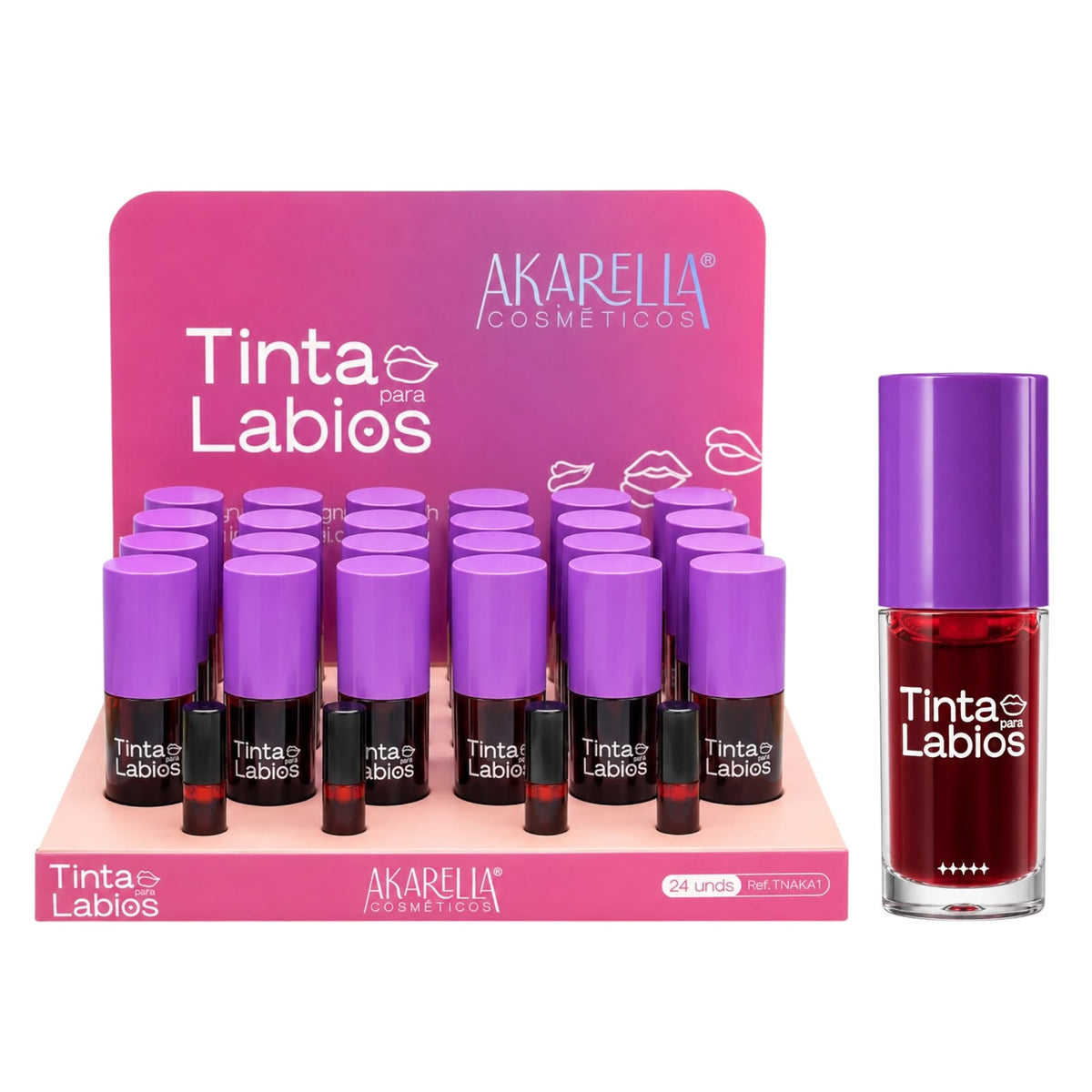 TINTA DE LABIOS AKARELLA