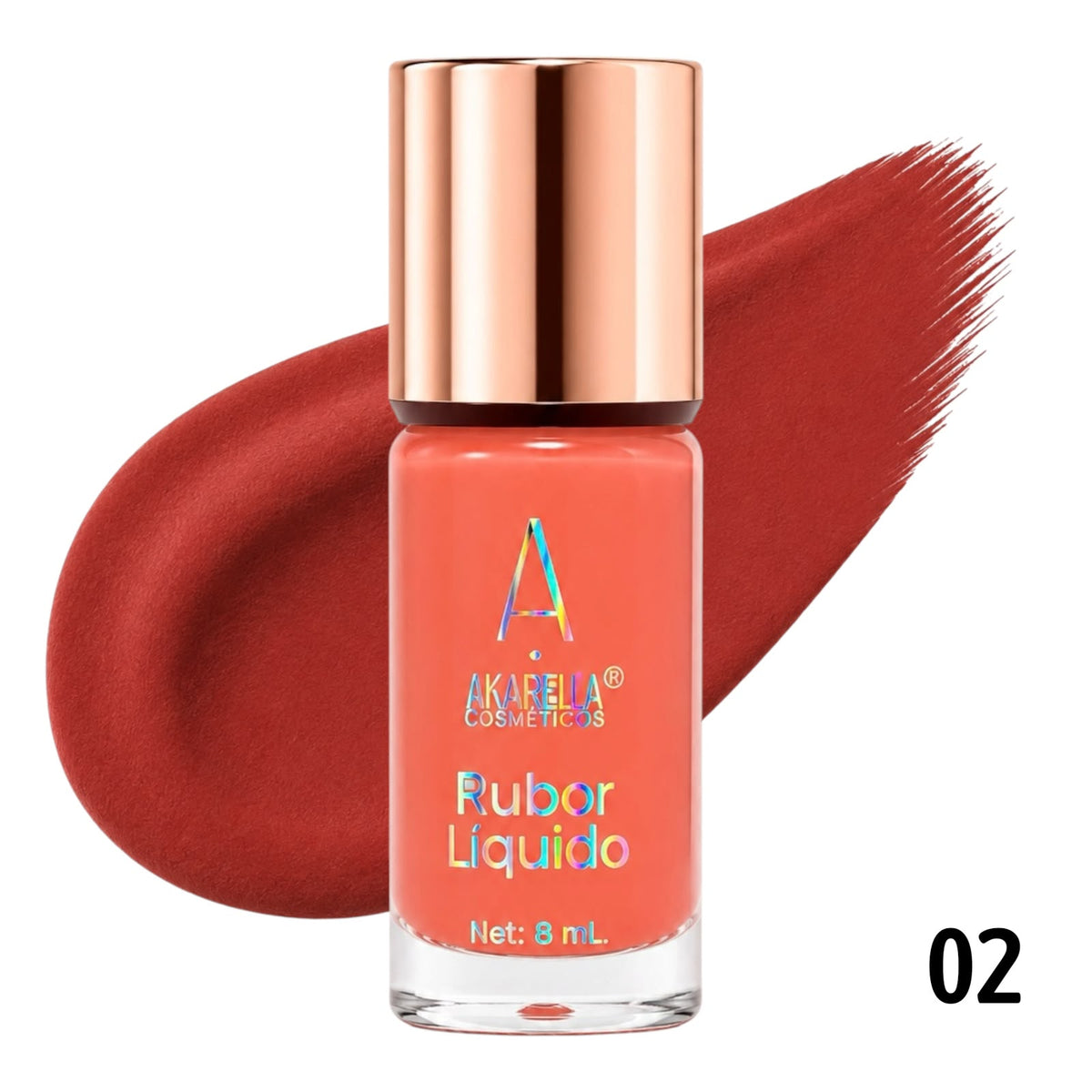 RUBOR LIQUIDO 8ML AKARELLA