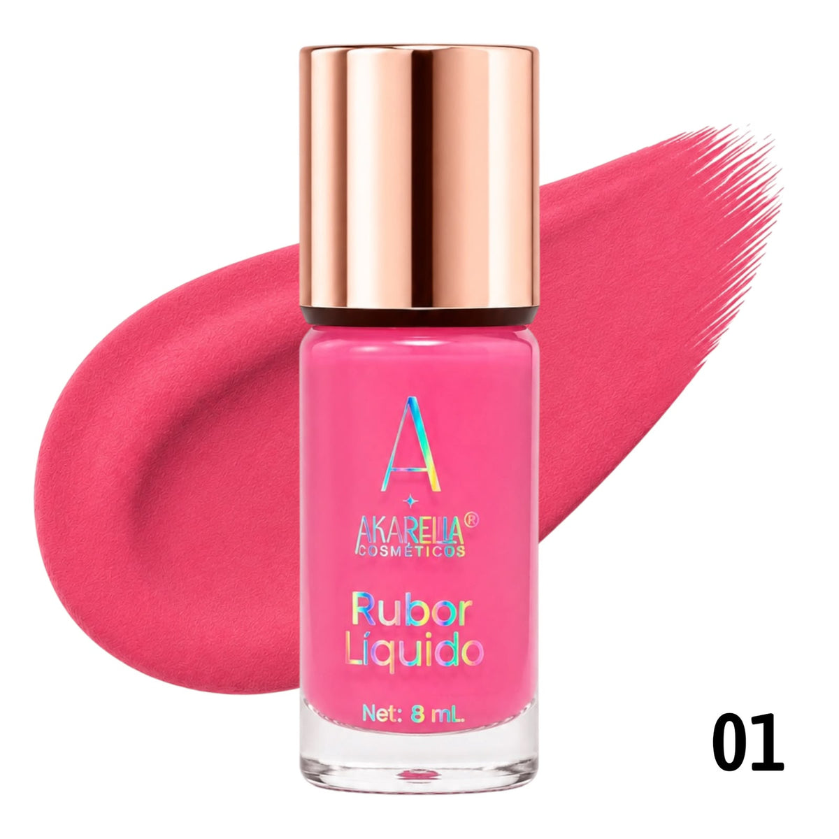 RUBOR LIQUIDO 8ML AKARELLA