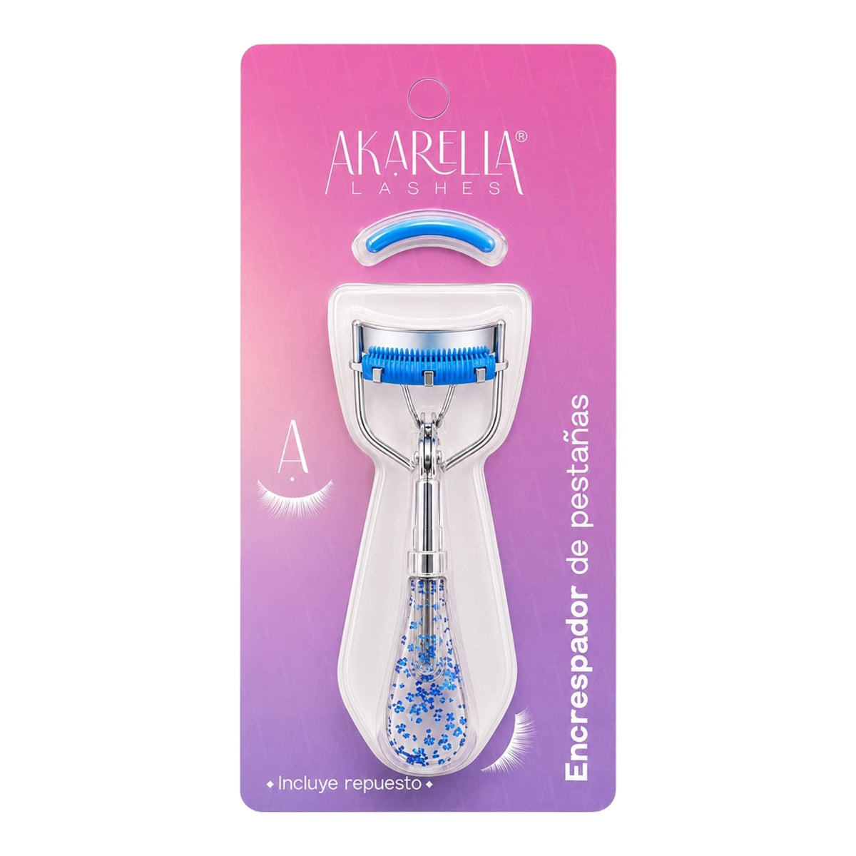ENCRESPADOR ENCAPSULADO ESCARCHADO CON REPUESTO AKARELLA