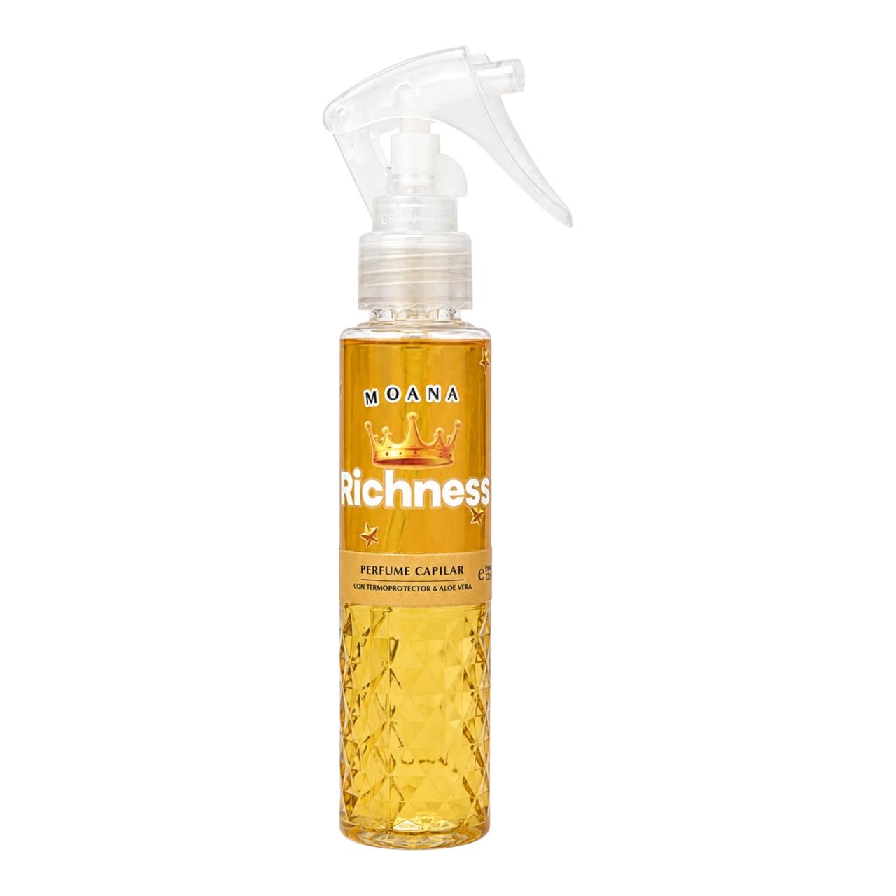 PERFUME CAPILAR CON TERMOPROTECTOR RICHNESS 95ML MOANA