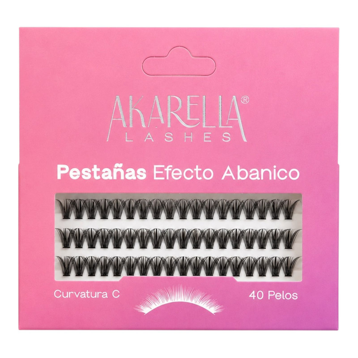 PESTAÑAS EFECTO ABANICO REF PEAD3010 AKARELLA