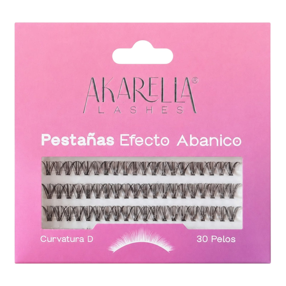 PESTAÑAS EFECTO ABANICO PEAD3014 AKARELLA