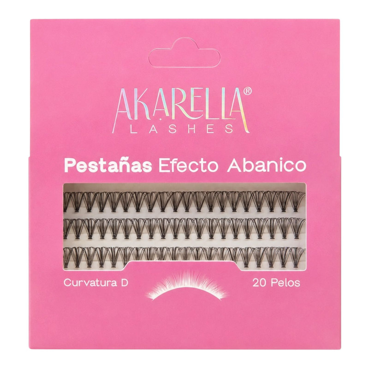 PESTAÑAS EFECTO ABANICO REF PEAD14 AKARELLA
