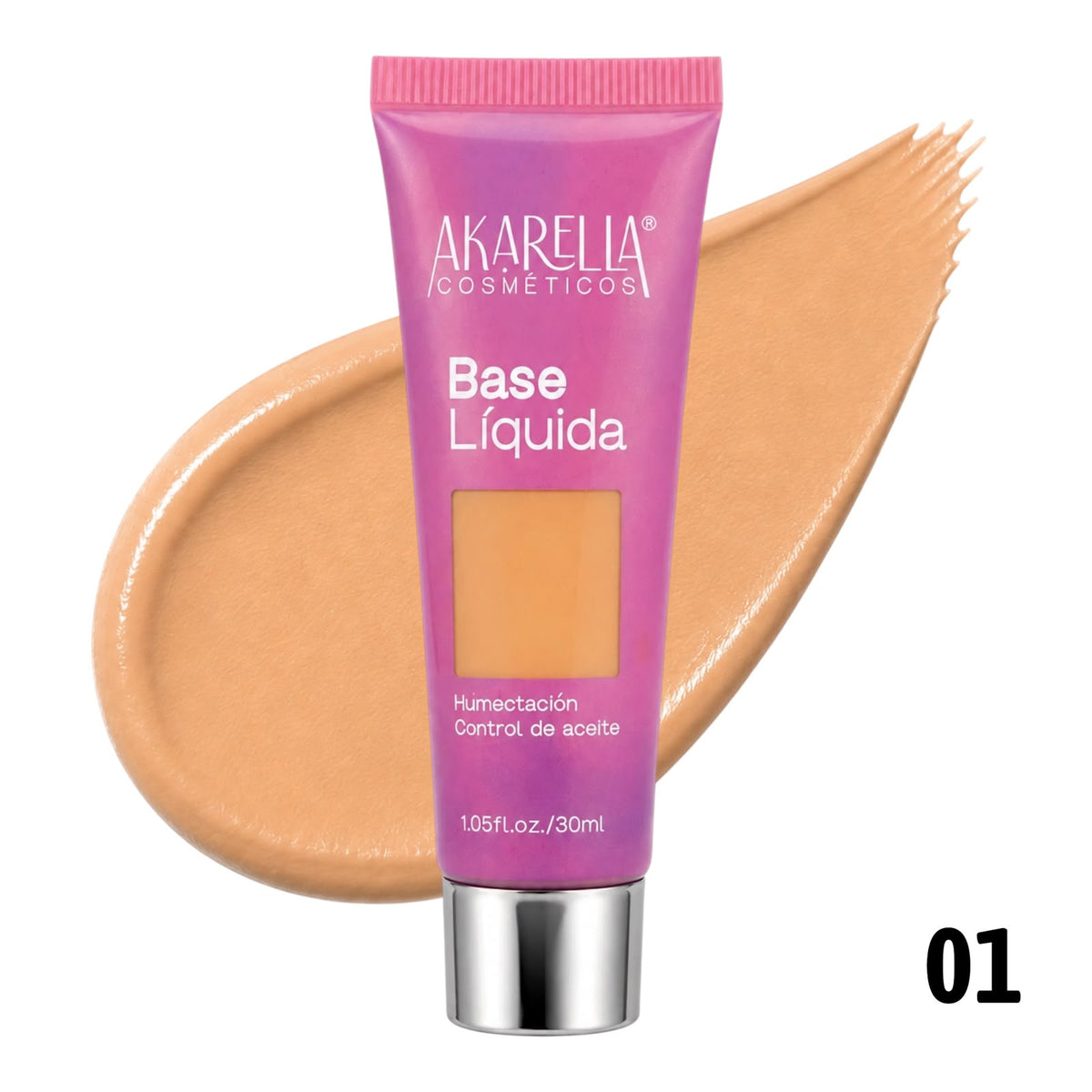 BASE LIQUIDA HUMECTACION 30ML AKARELLA