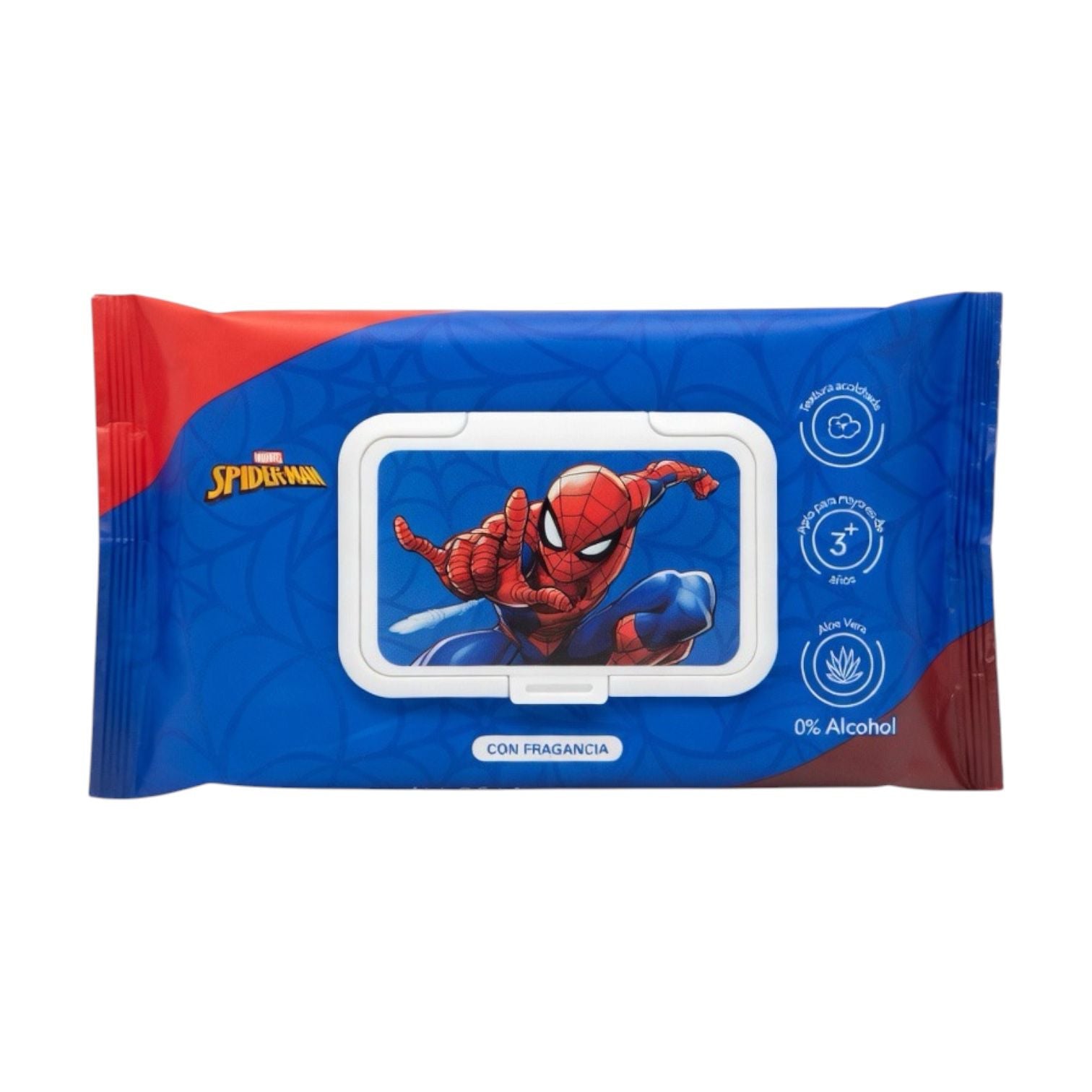 TOALLITAS HUMEDAS X80 MARVEL SPIDER-MAN COSMOS