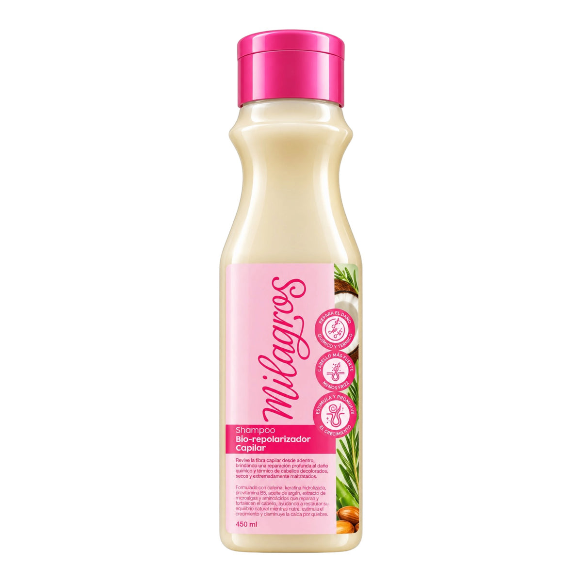 SHAMPOO BIO-REPOLARIZADOR 450ML MILAGROS