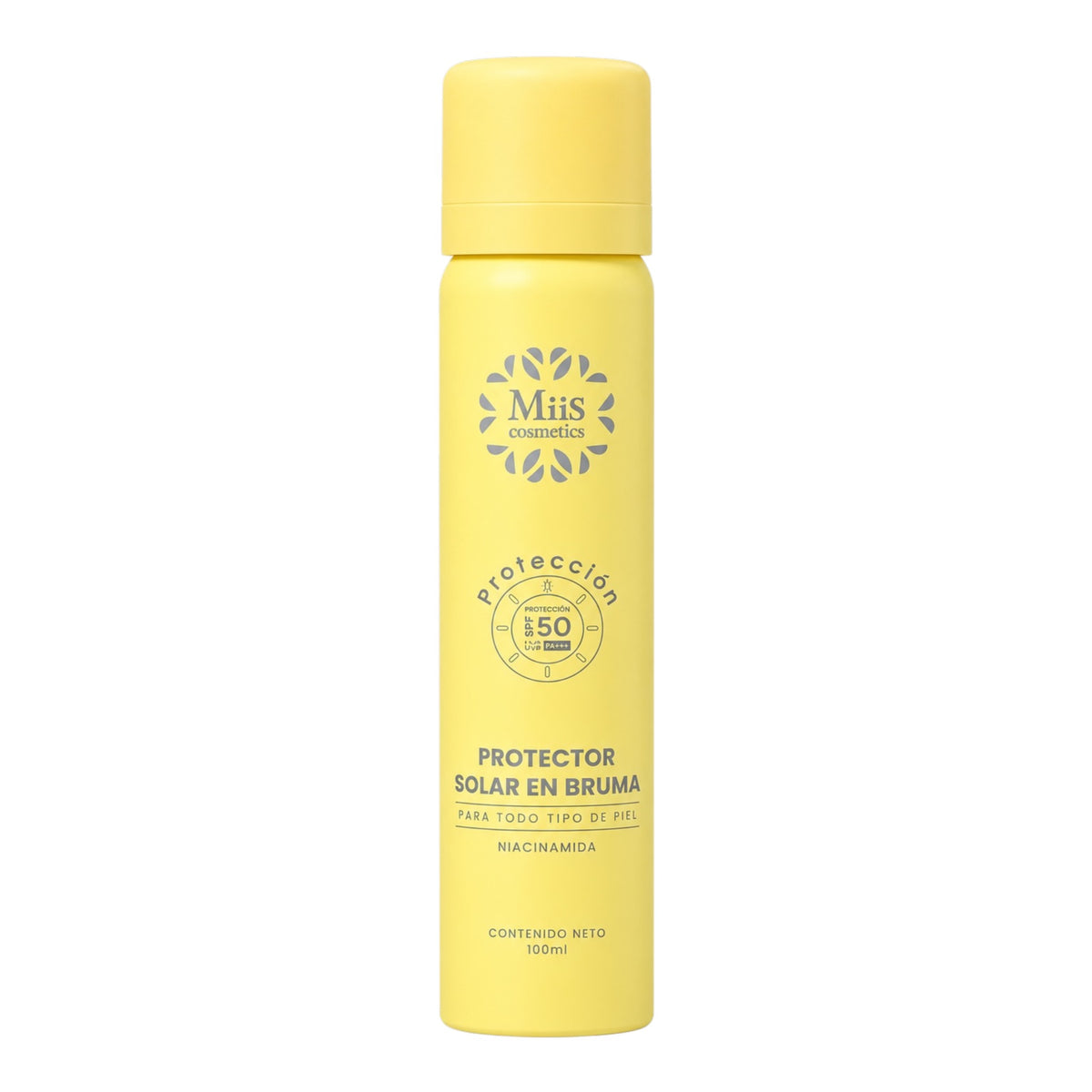 PROTECTOR SOLAR EN BRUMA 100ML MIIS COSMETICS