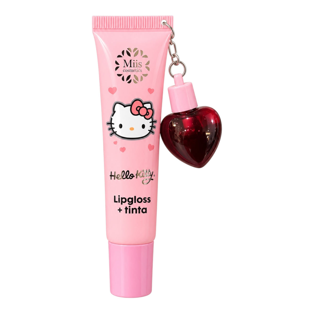 BRILLO GLOSS + TINTA HELLO KITTY MIIS COSMETICS