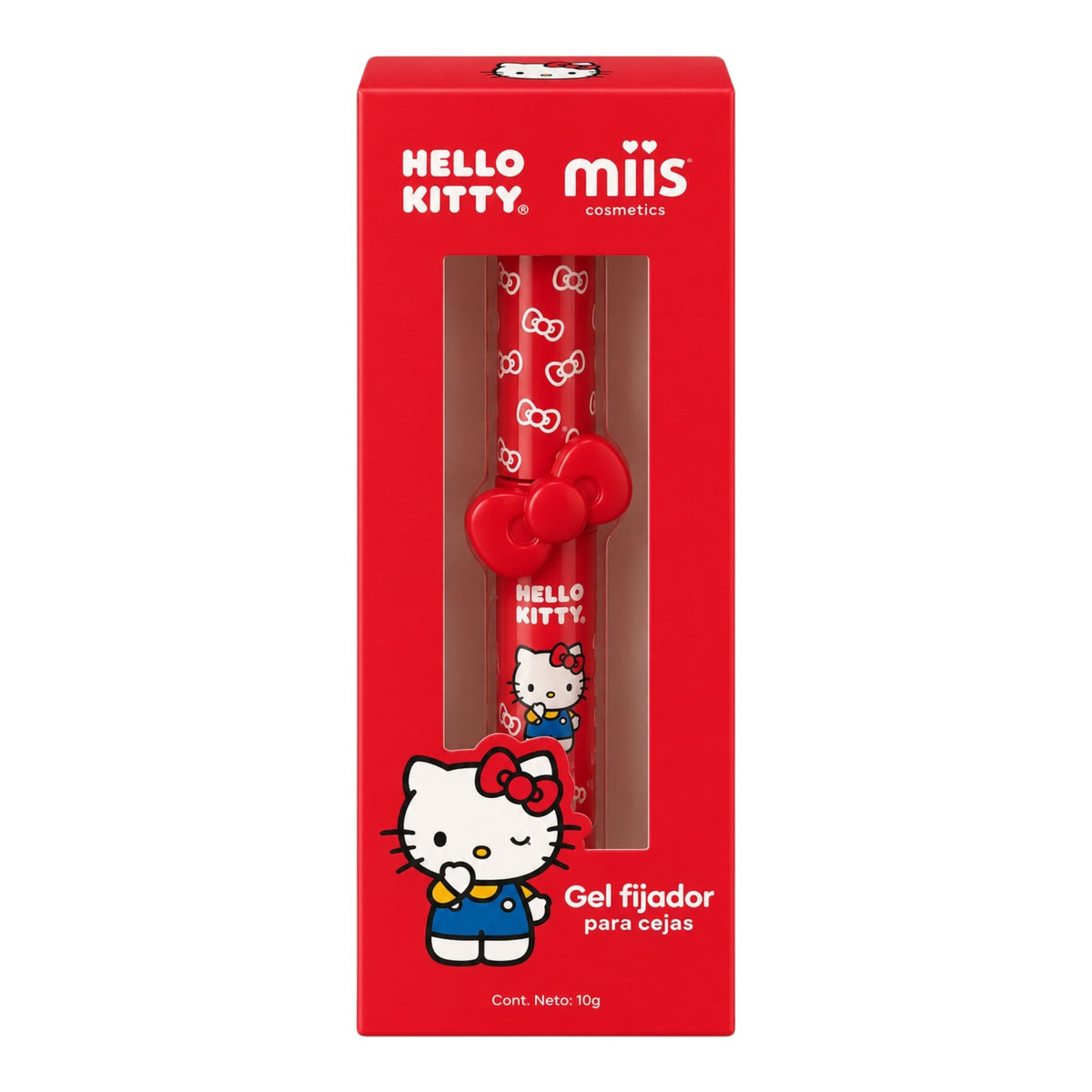 GEL FIJADOR DE CEJAS HELLO KITTY 10G MIIS COSMETICS