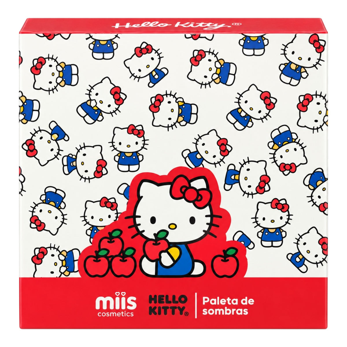 PALETA DE SOMBRAS X9 TONOS HELLO KITTY MIIS COSMETICS