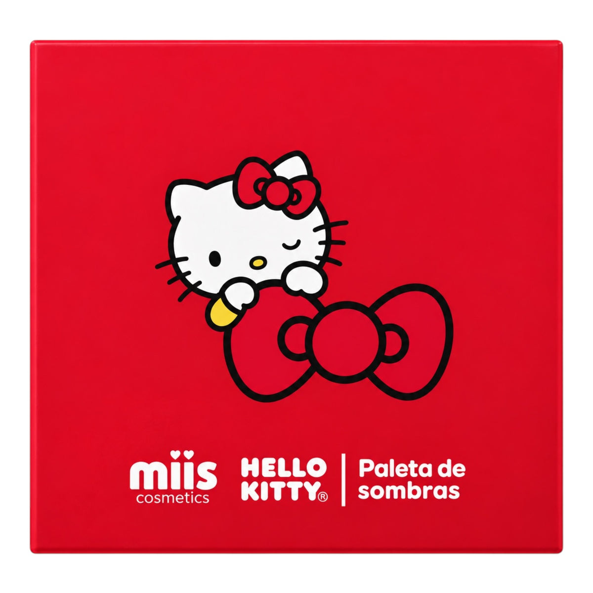 PALETA DE SOMBRAS X9 TONOS HELLO KITTY MIIS COSMETICS