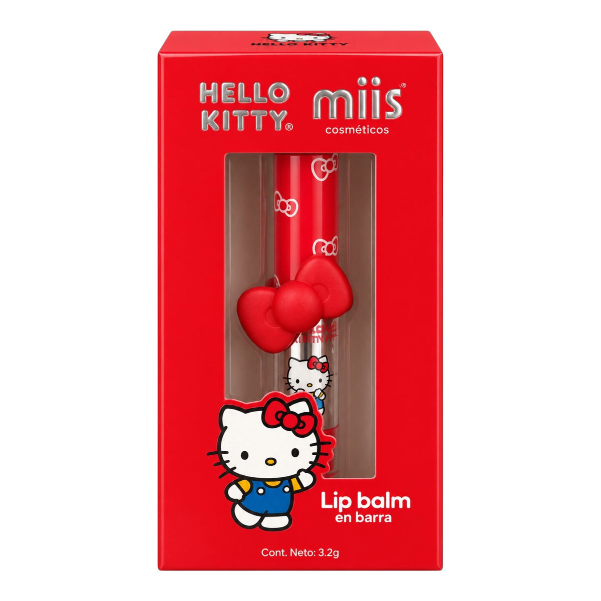 BALSAMO DE LABIOS EN BARRA HELLO KITTY MIIS COSMETICS