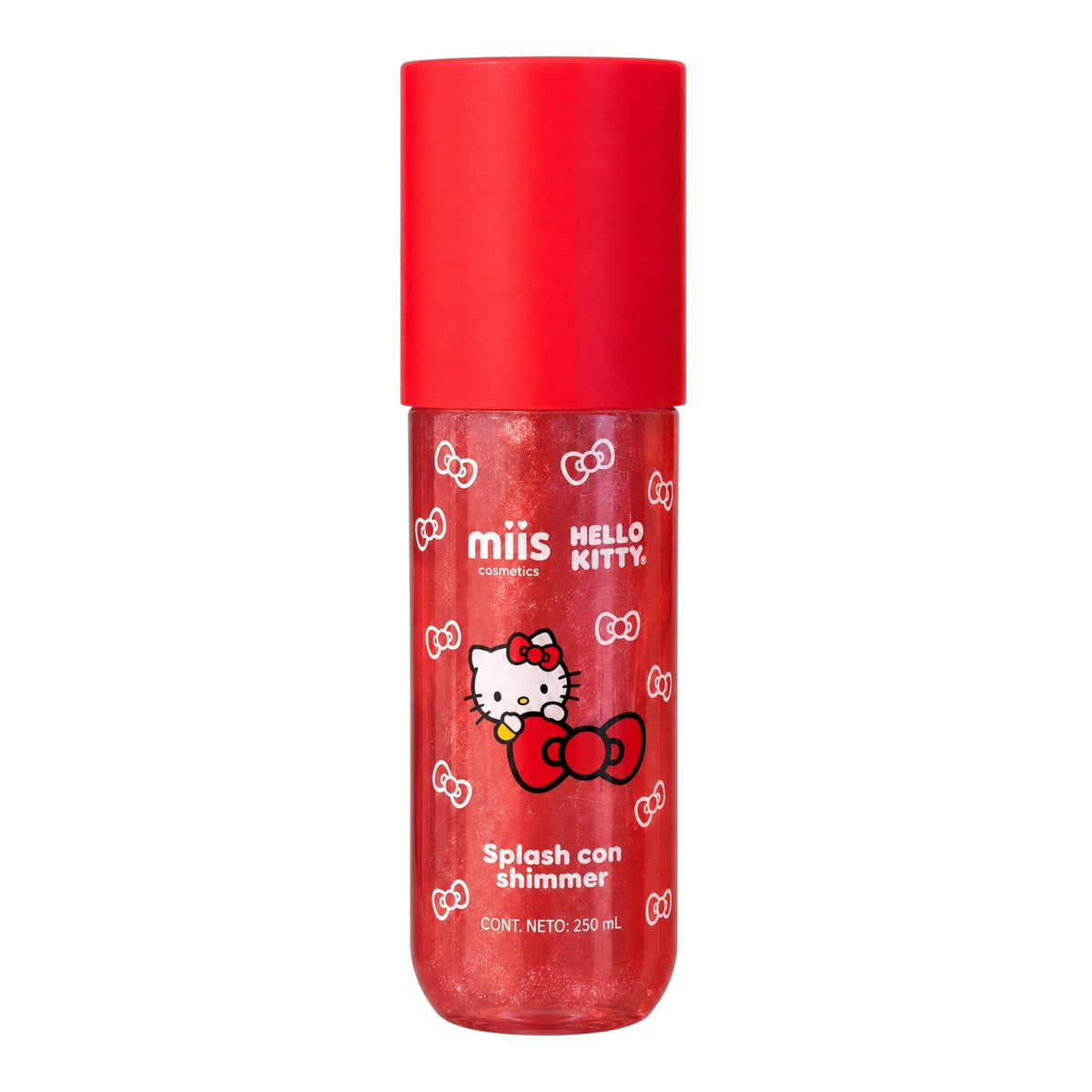 SPLASH CON SHIMMER HELLO KITTY 250ML MISS COSMETICS