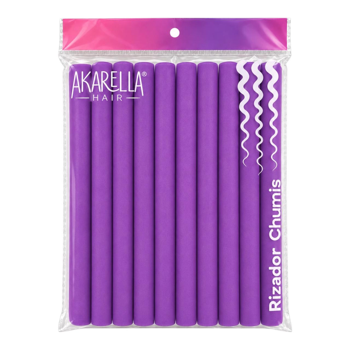 SET X10 RIZADOR CHUMIS #1 COLORES AKARELLA