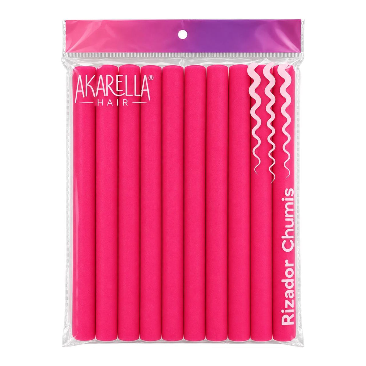 SET X10 RIZADOR CHUMIS #1 COLORES AKARELLA