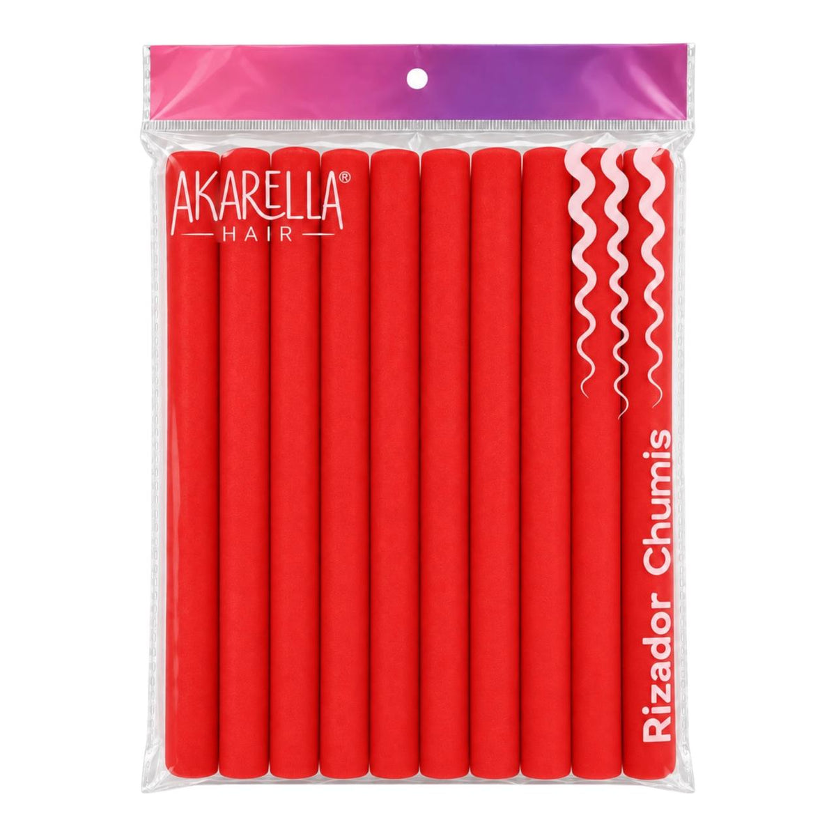 SET X10 RIZADOR CHUMIS #1 COLORES AKARELLA