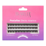 PESTAÑAS EFECTO ABANICO PEAD4012 AKARELLA