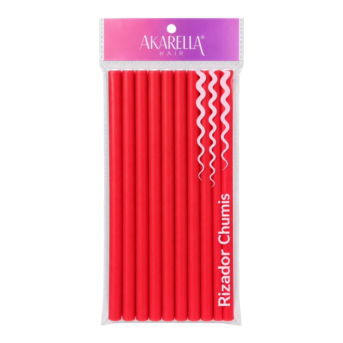 SET X10 RIZADOR CHUMIS #4 COLORES AKARELLA