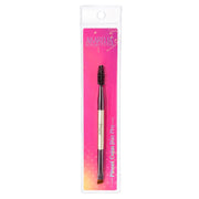 BROCHA PARA CEJAS DOBLE PLATEADO DUO PRO AKARELLA