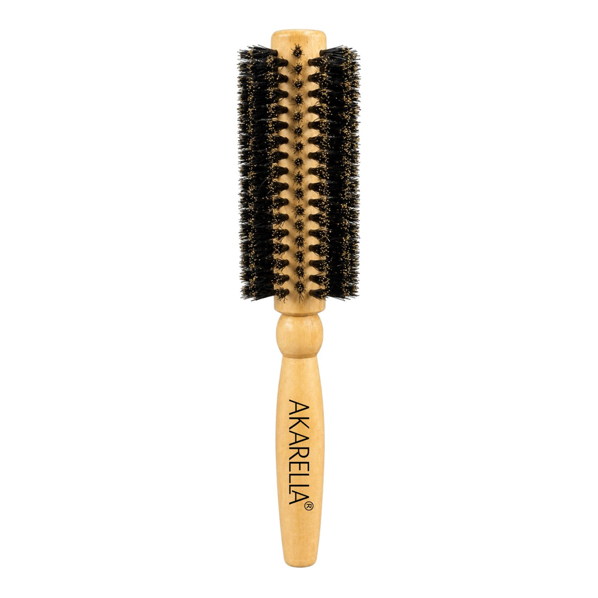 CEPILLO REDONDO MADERA 14 FILAS AKARELLA HAIR