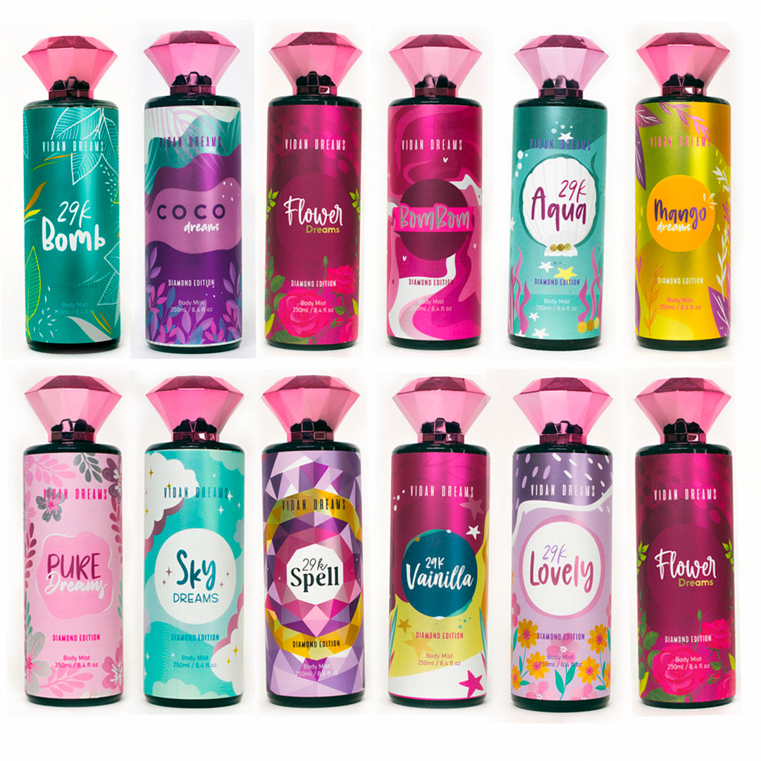 SPLASH TAPA DIAMANTE 250ML DIAMOND EDITION VIDAN DREAMS