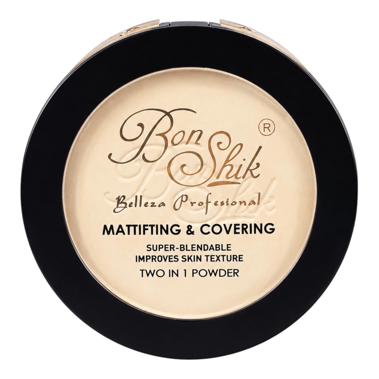 POLVO COMPACTO MATTIFTING & COVERING BON SHIK