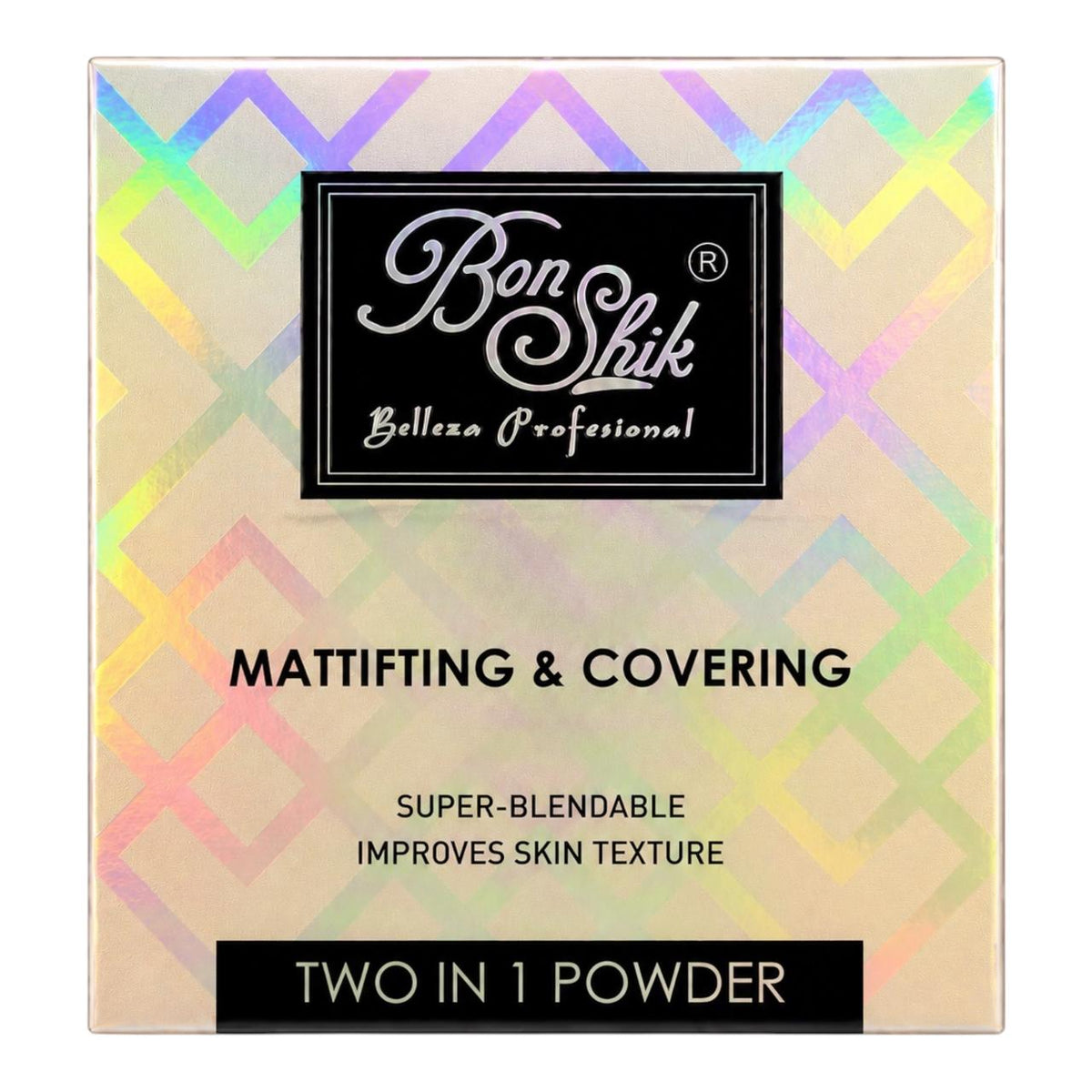POLVO COMPACTO MATTIFTING & COVERING BON SHIK