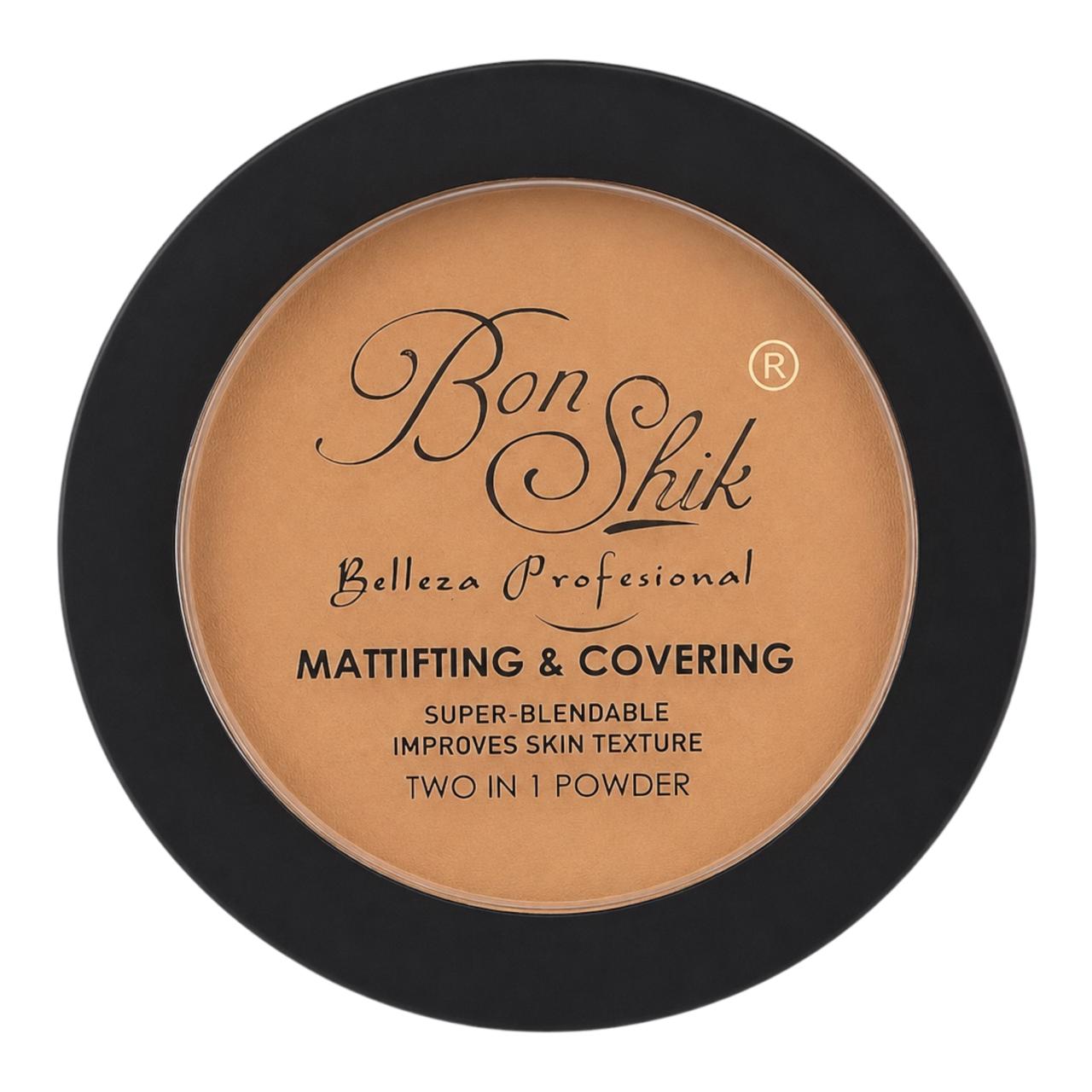 POLVO COMPACTO MATTIFTING & COVERING BON SHIK