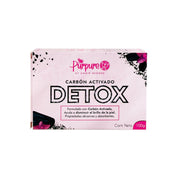 JABON EN BARRA DE CARBON ACTIVADO DETOX 100G PURPURE