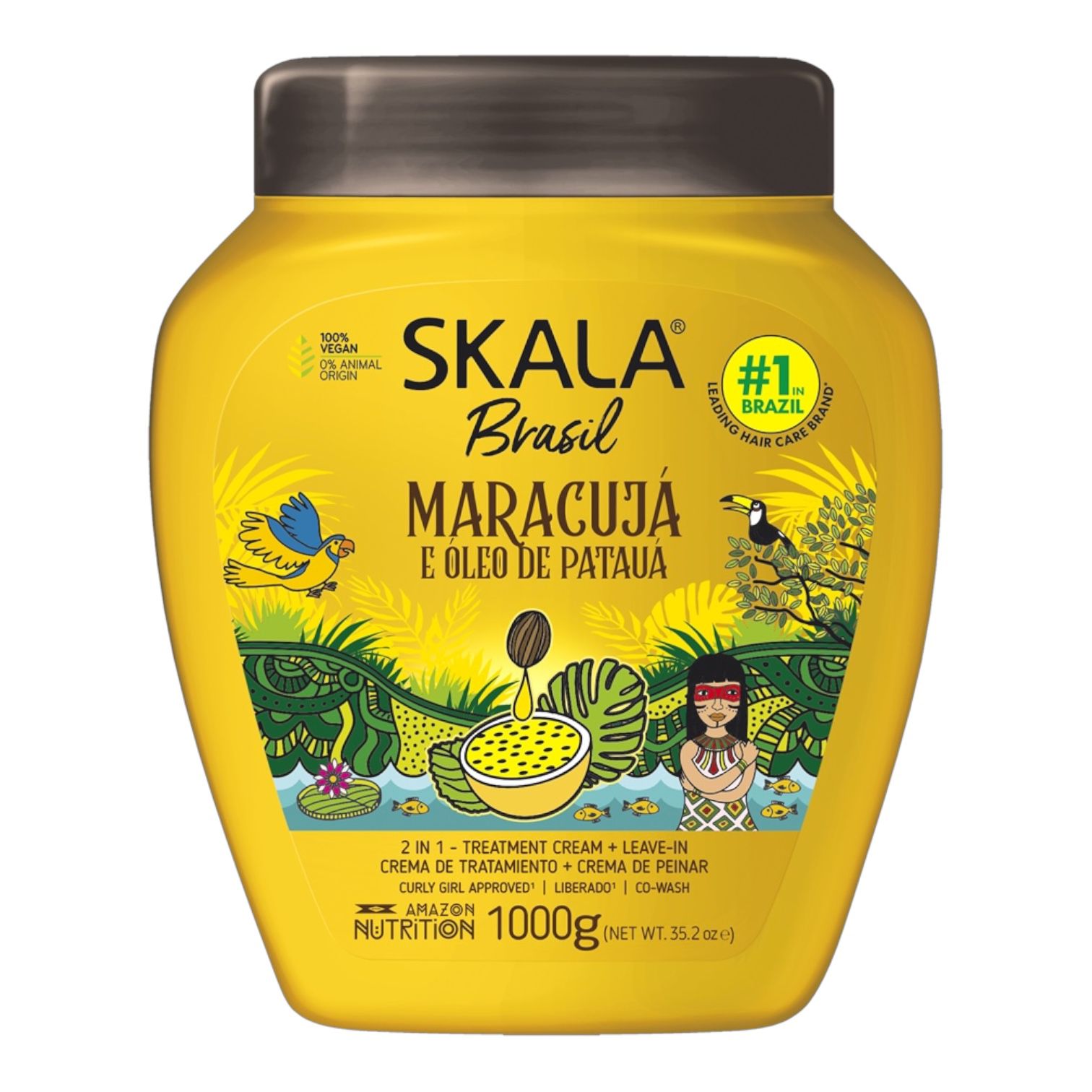 SKALA MARACUJÁ E OLEO DE PATAUÁ 1000G