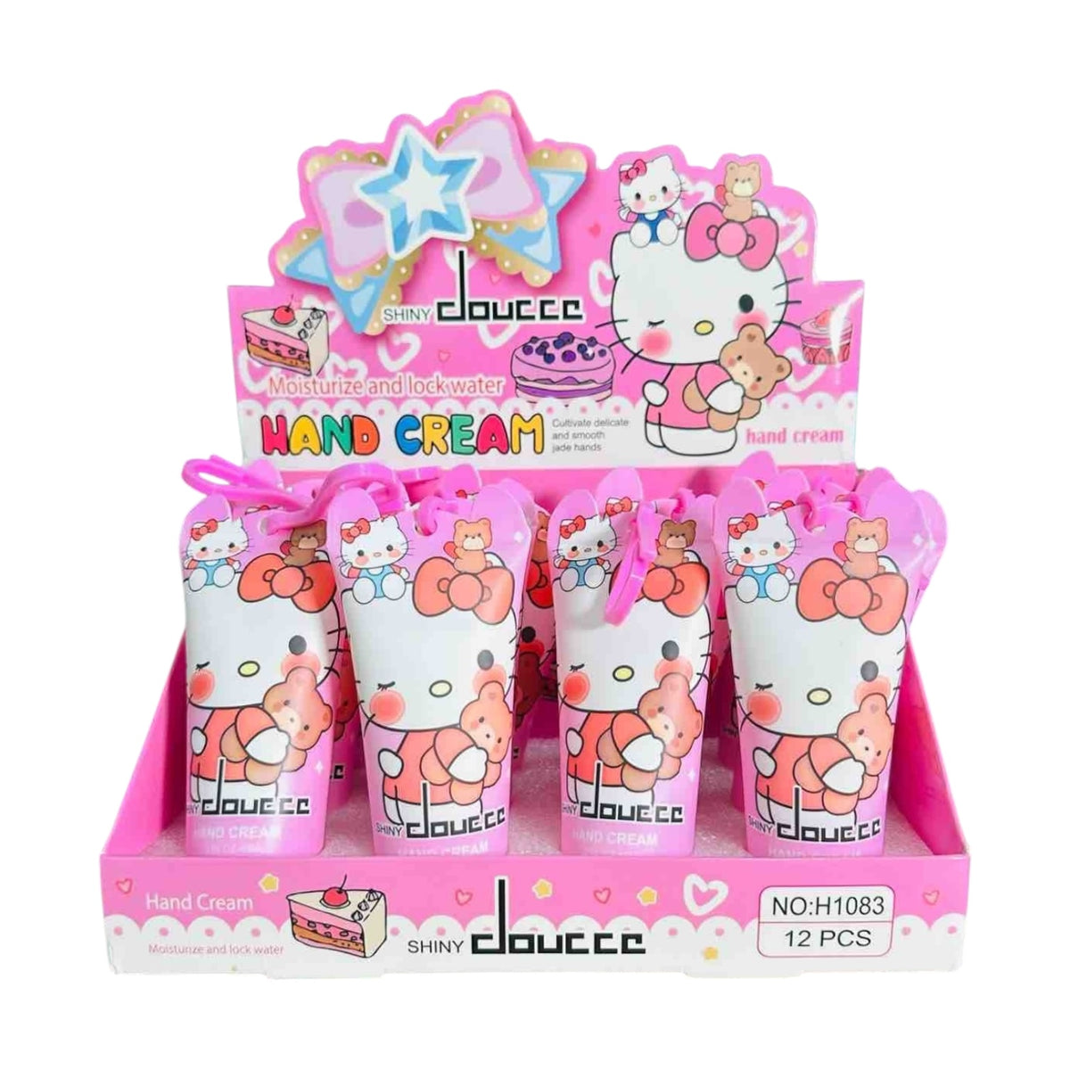 CREMA DE MANOS HELLO KITTY OSITO 60ML SHINY DOUCCE
