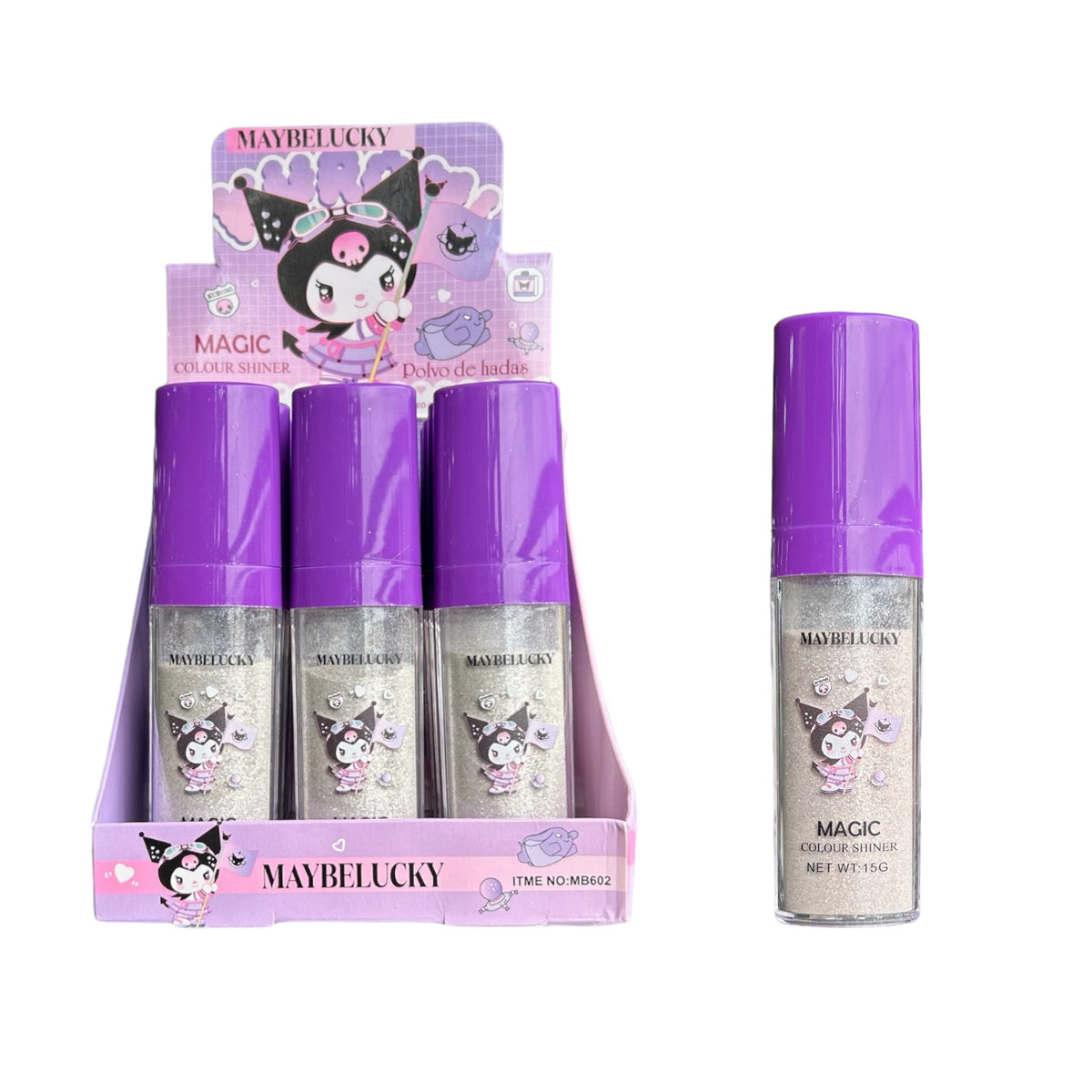 POLVO DE HADAS KUROMI MAGIC COLOUR MAYBELUCKY