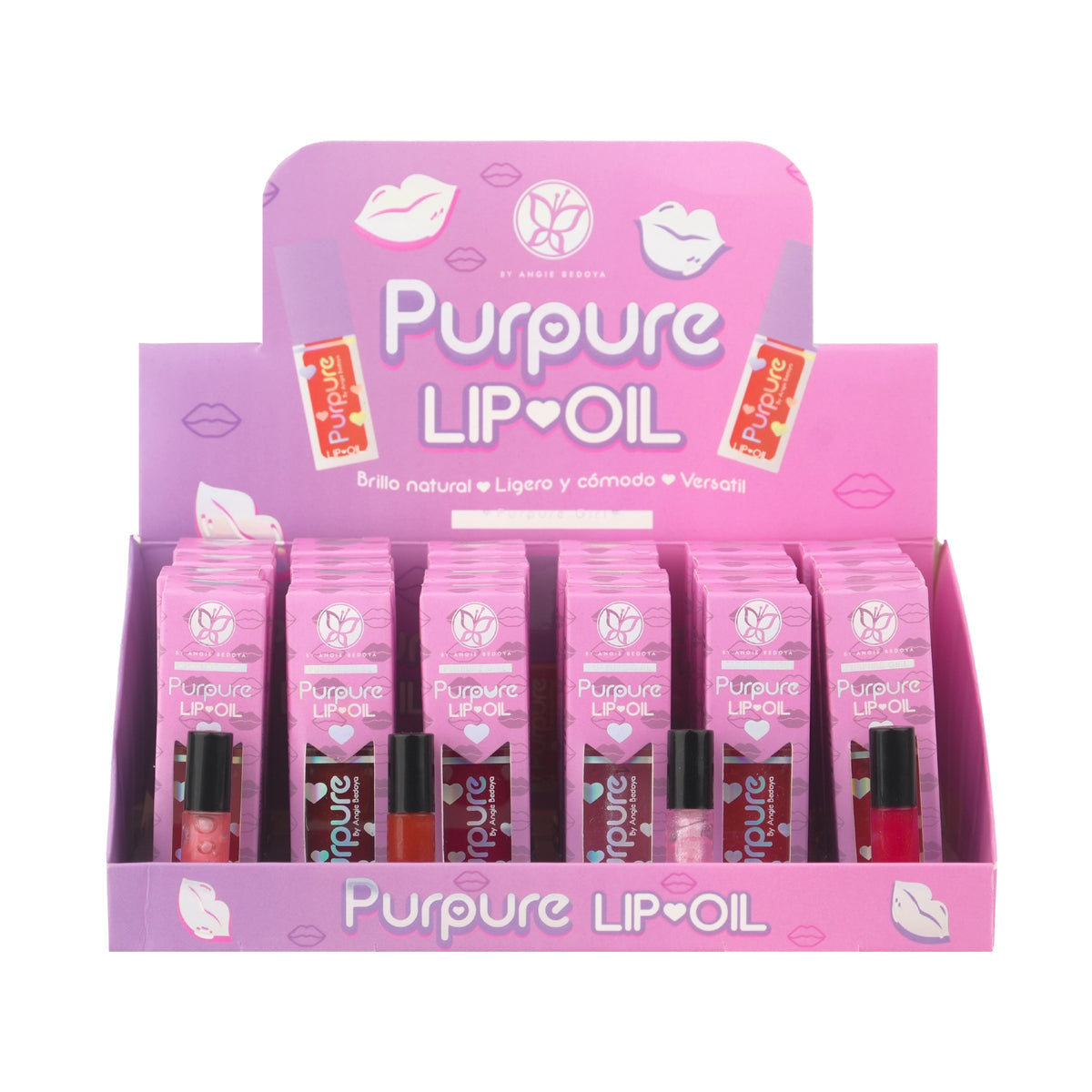 LIP OIL CUADRADO 7.3ML PURPURE