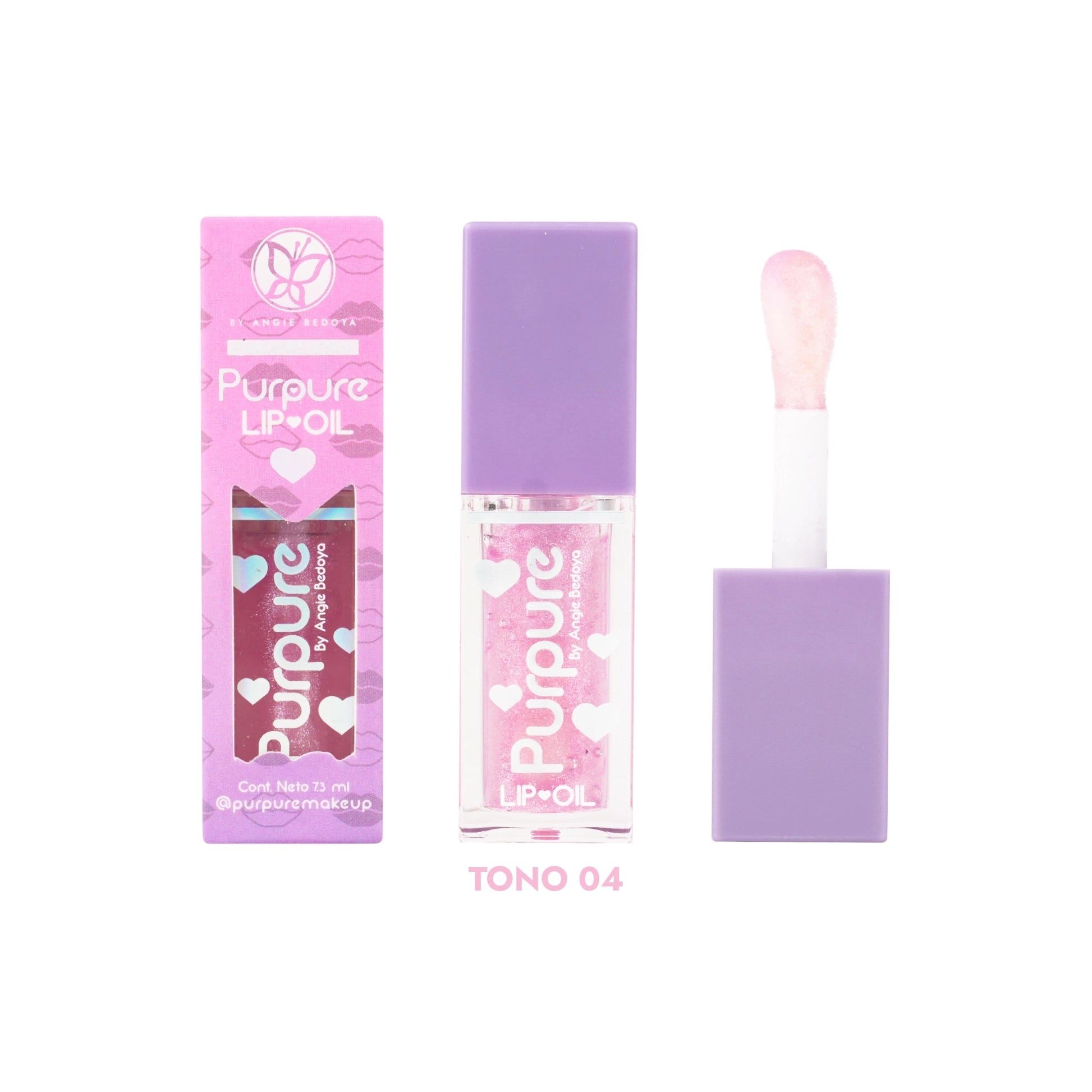 LIP OIL CUADRADO 7.3ML PURPURE