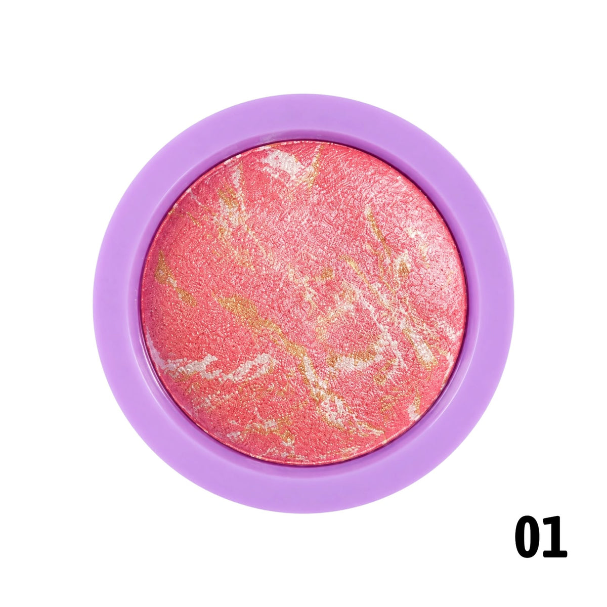 RUBOR EN POLVO SATINADO BAKED BLUSH PURPURE