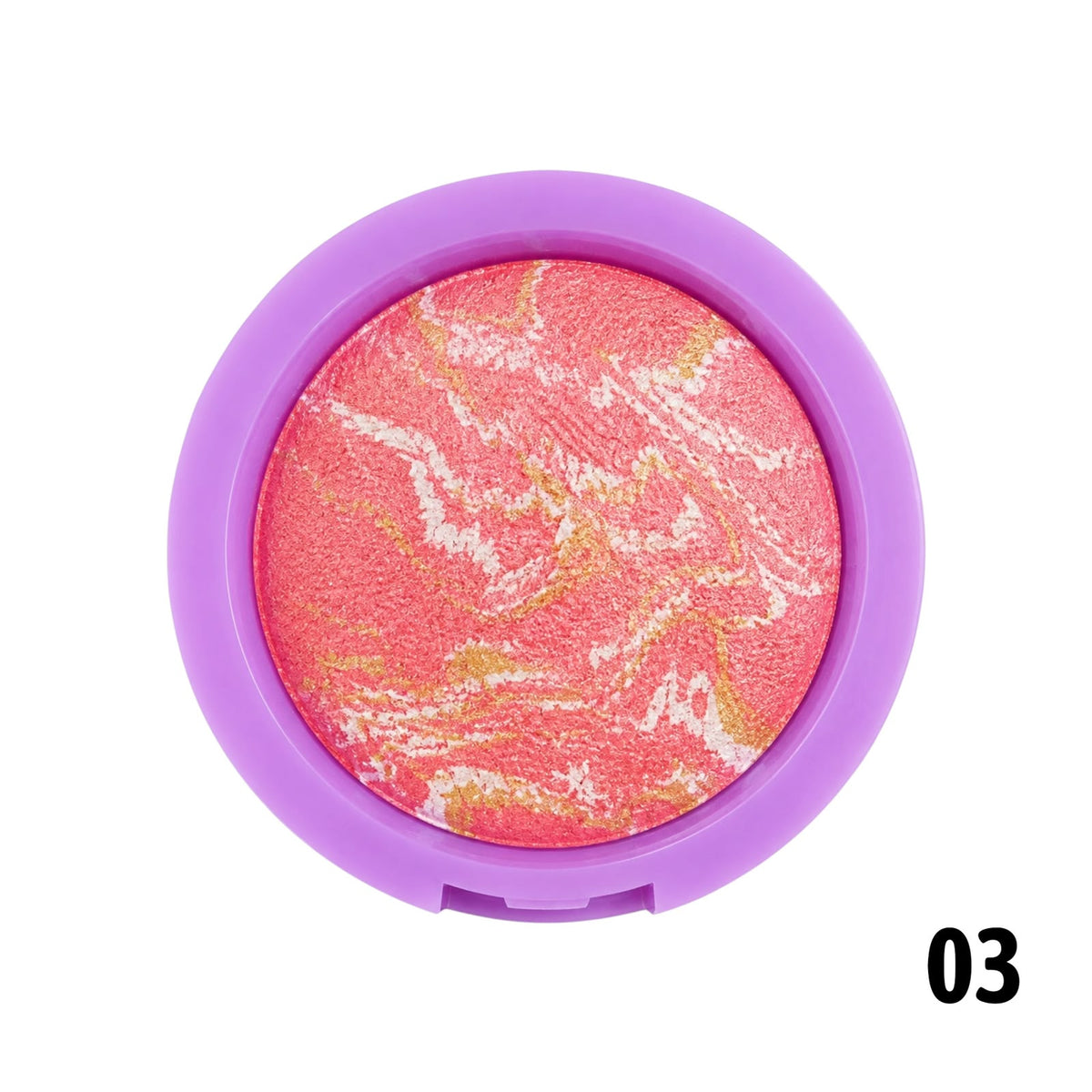 RUBOR EN POLVO SATINADO BAKED BLUSH PURPURE