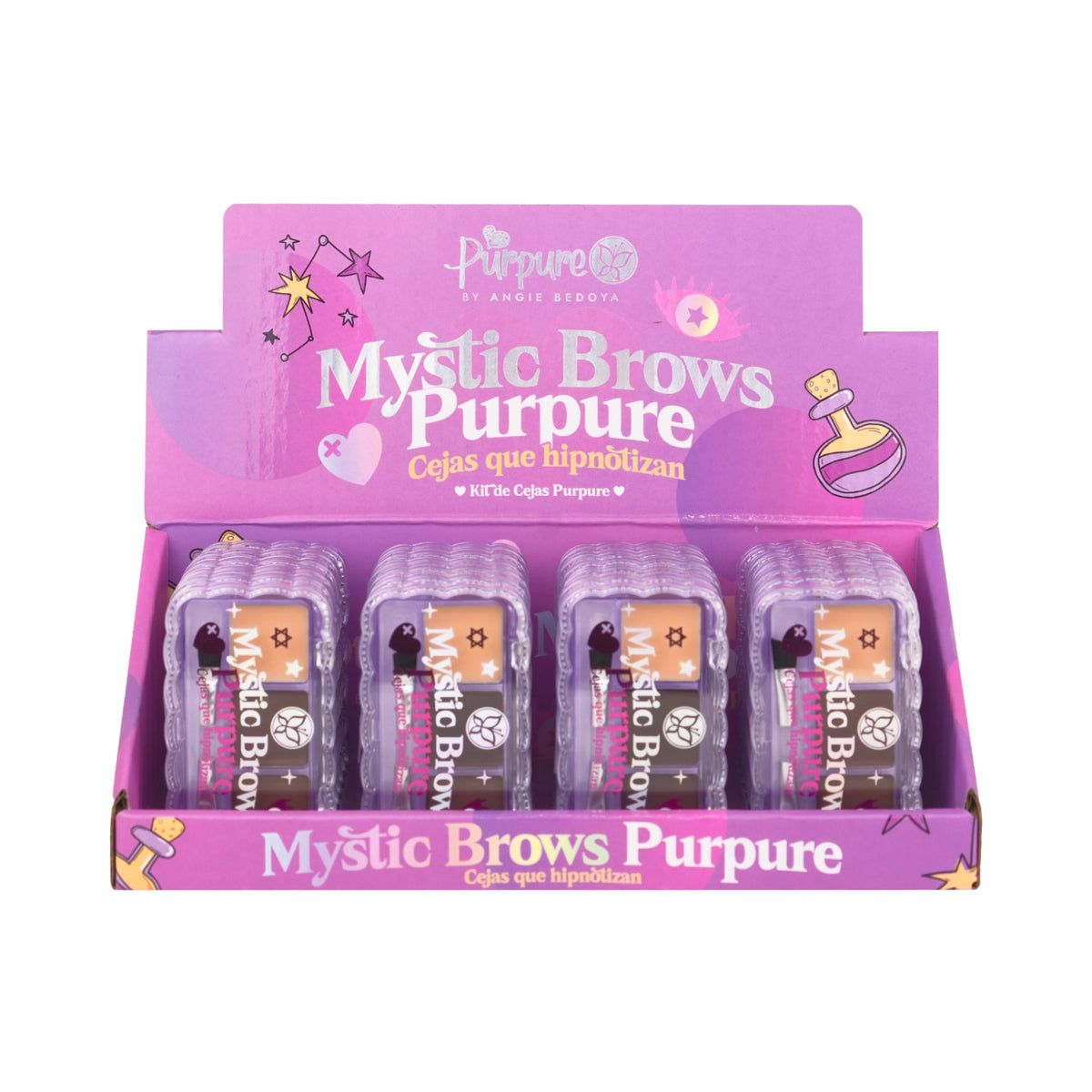 KIT DE CEJAS MYSTIC BROWS PURPURE