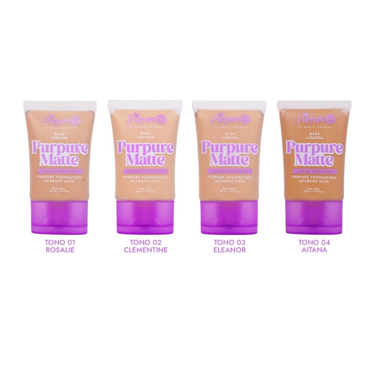 BASE LIQUIDA MATTE 36ML PURPURE